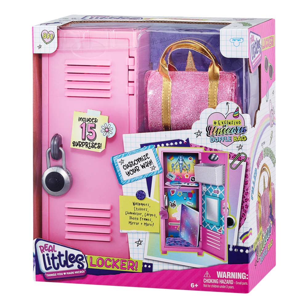 REAL LITTLES MINIJATURICE LOCKER SET Dexy Co Kids prodavnice
