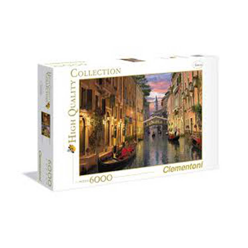 Clementoni Puzzle De 6000 Piezas | Paisaje Artístico DownTown | Rompecabezas De Alta Calidad Para Adultos