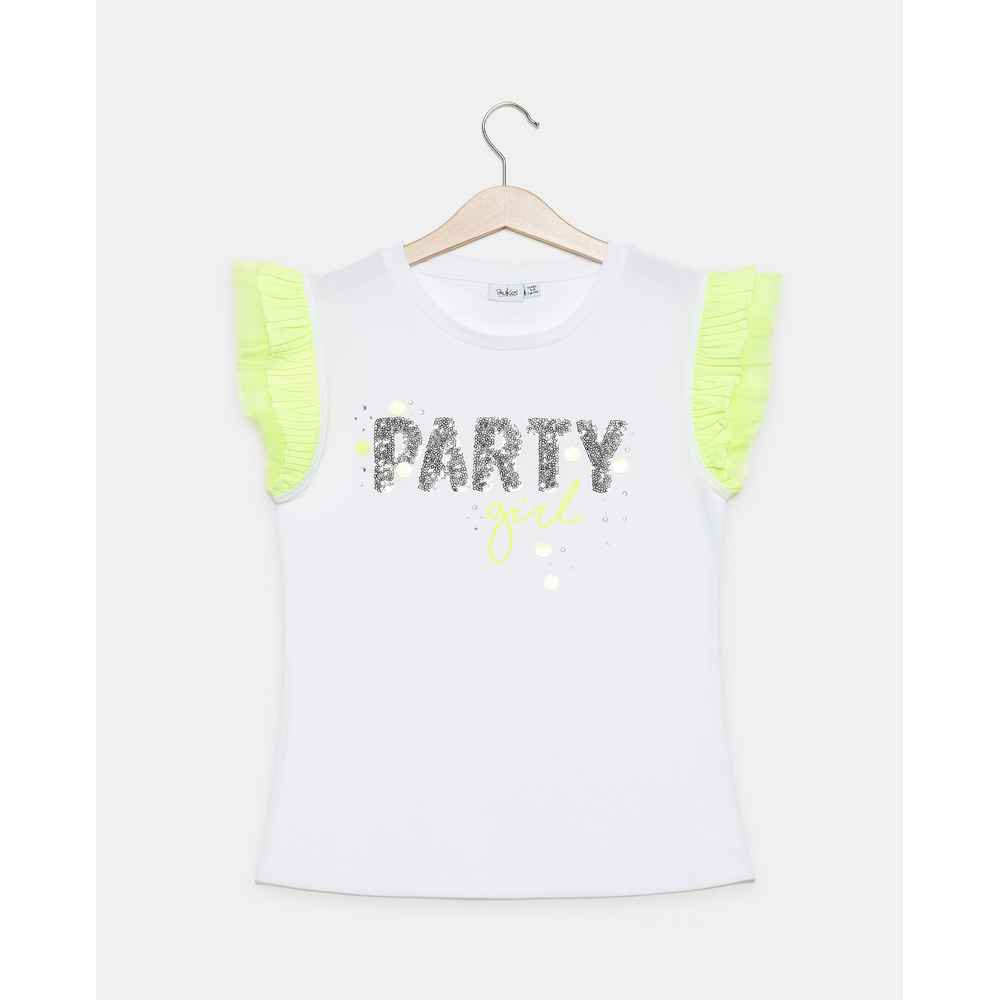 BLUKIDS MAJICA KRATAK RUKAV T-SHIRT BRIGHT WHITE 