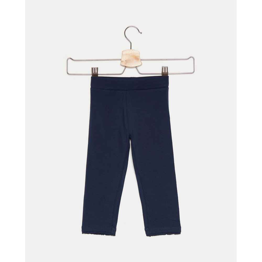 BLUKIDS HELANKE LEGGINGS SOLID ESTATE BLUE 