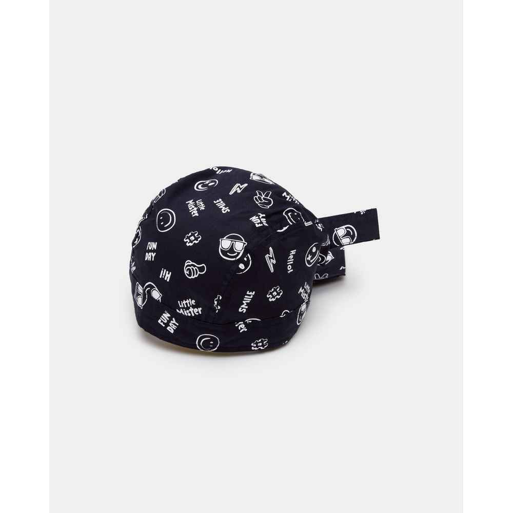 BLUKIDS KAPA BANDANA BLU AOP DRESS BLUES