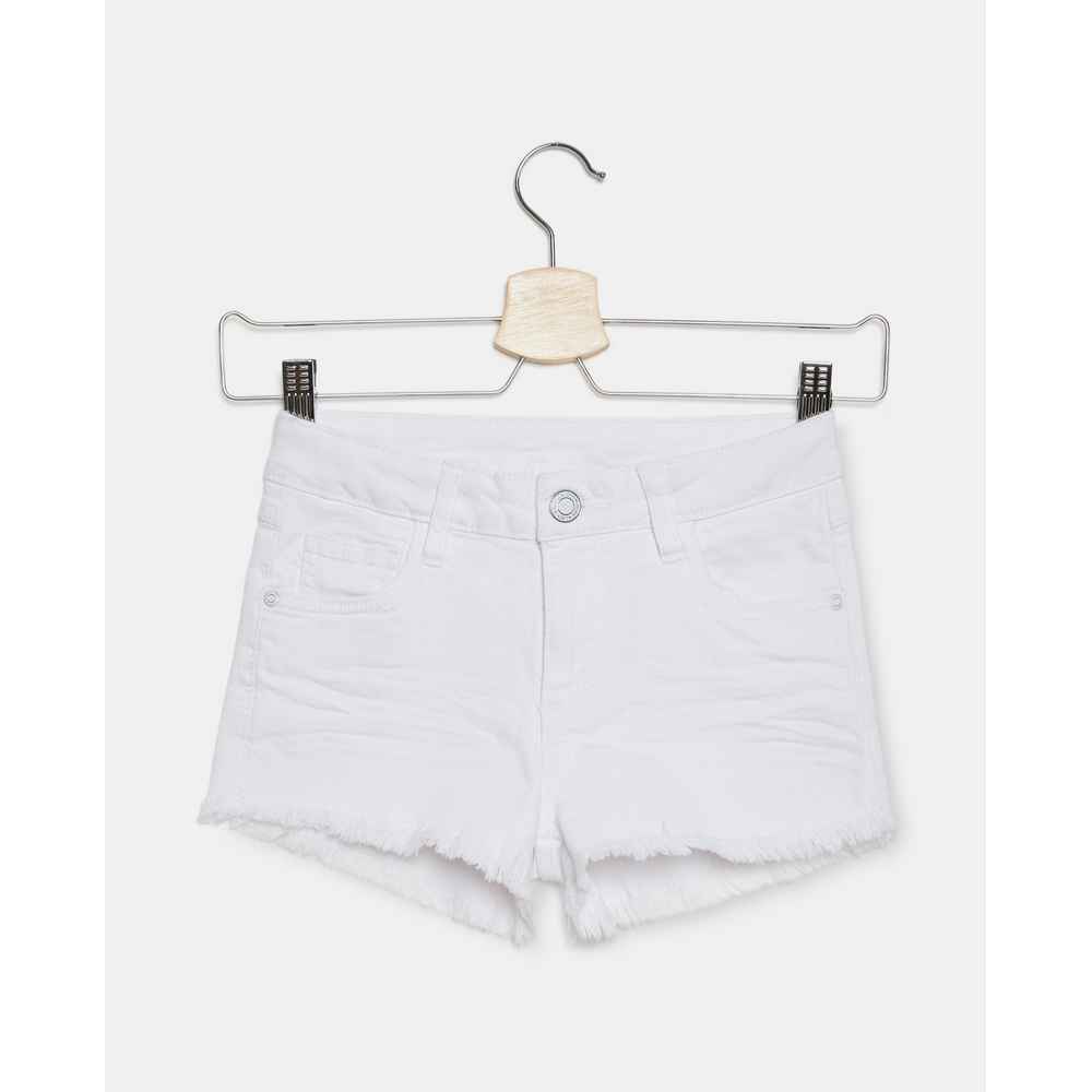 BLUKIDS SORC SHORTS SOLID BRIGHT WHITE 