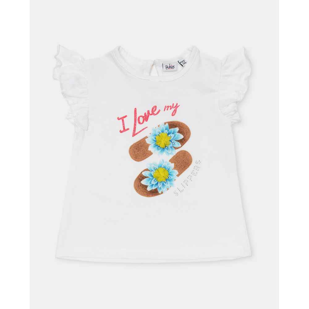 BLUKIDS MAJICA KRATAK RUKAV TSHIRT BRILLIANT WH
