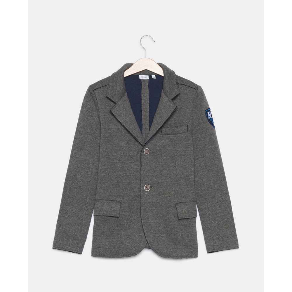 BLUKIDS SAKO JACKET DARK GREY MELANGE