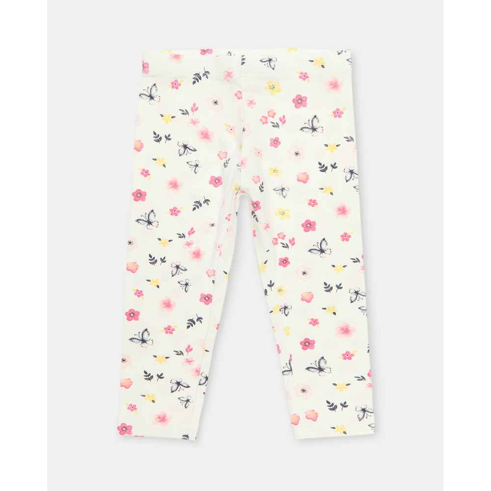 BLUKIDS HELANKE LEGGING AOP CLOUD DANCER 