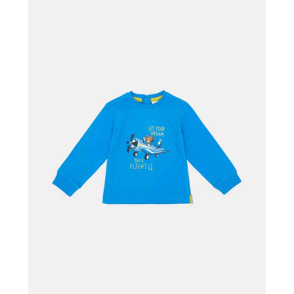 BLUKIDS MAJICA DUG RUKAV TSHIRT DIRECTOIRE BLUE 