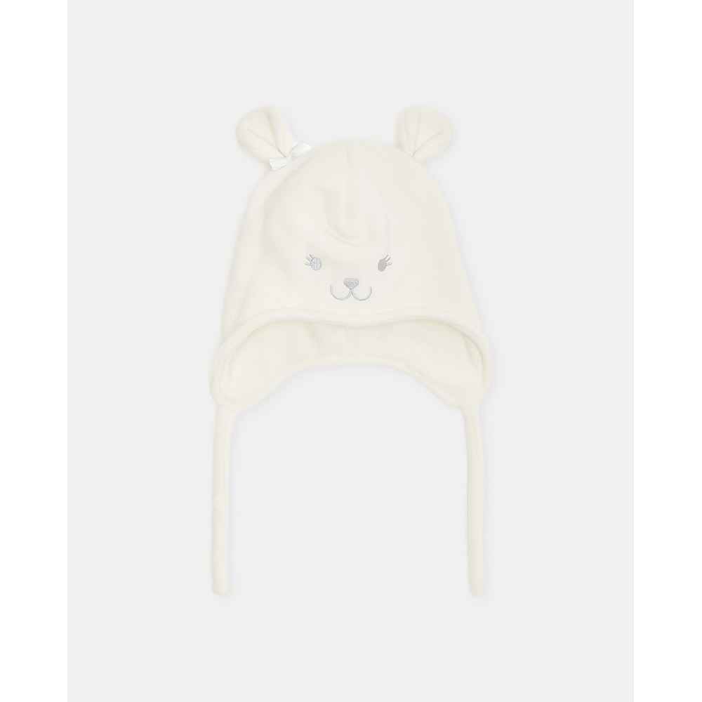 BLUKIDS KAPA HAT MICROPOLARFLEECE GARDENIA