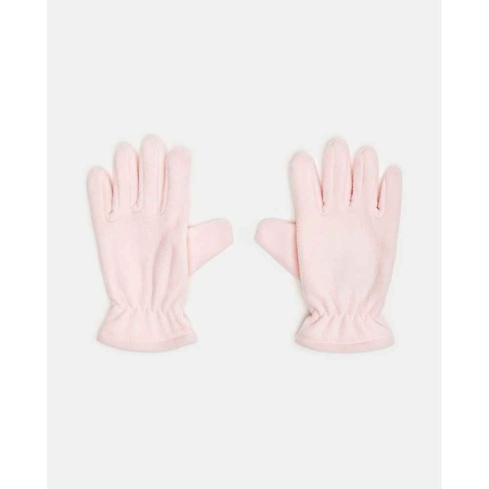 BLUKIDS RUKAVICE GLOVES MICROPOLAR PINK BALLET SLIPPER 