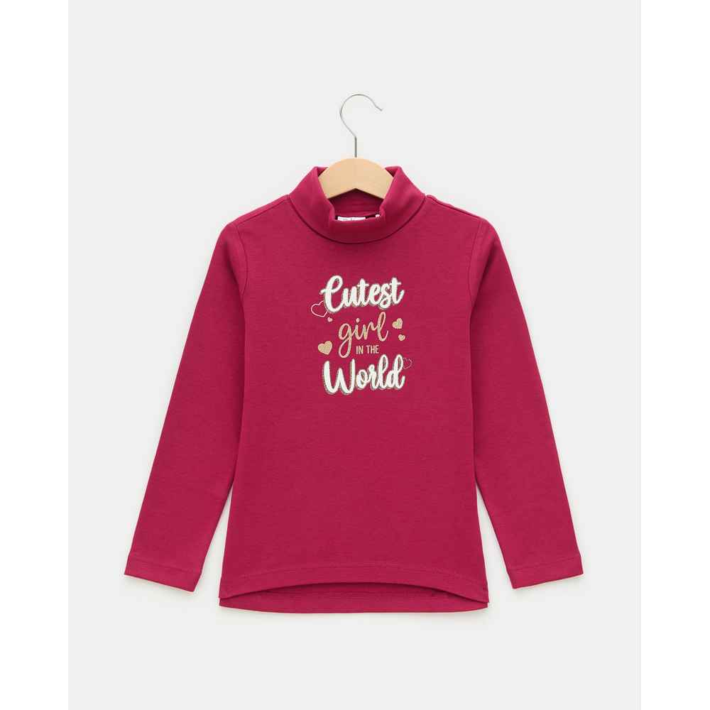 BLUKIDS MAJICA DUG RUKAV T-SHIRT L/S CHERRIES JUBILEE 