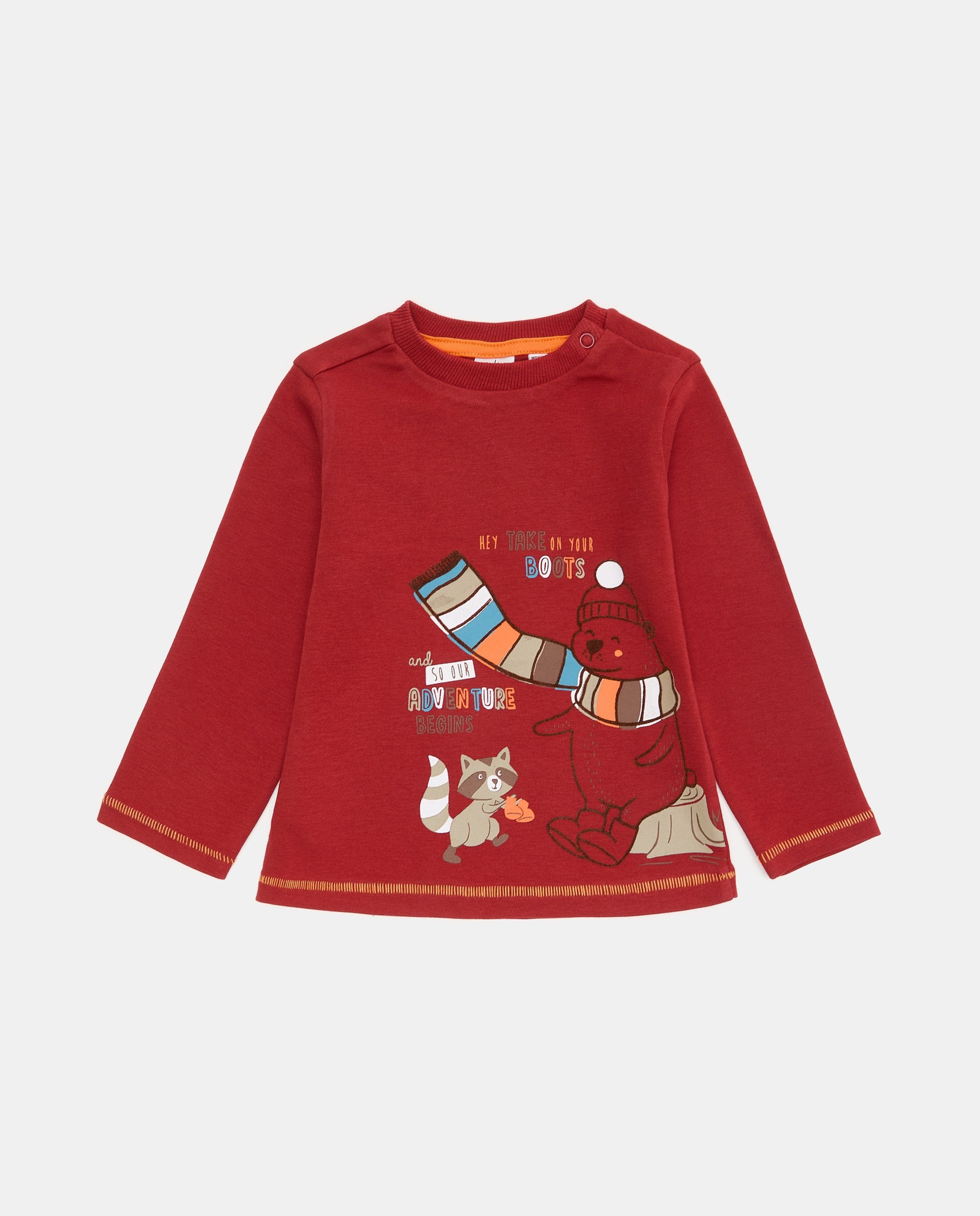 BLUKIDS MAJICA DUG RUKAV TSHIRT BOSSA NOVA