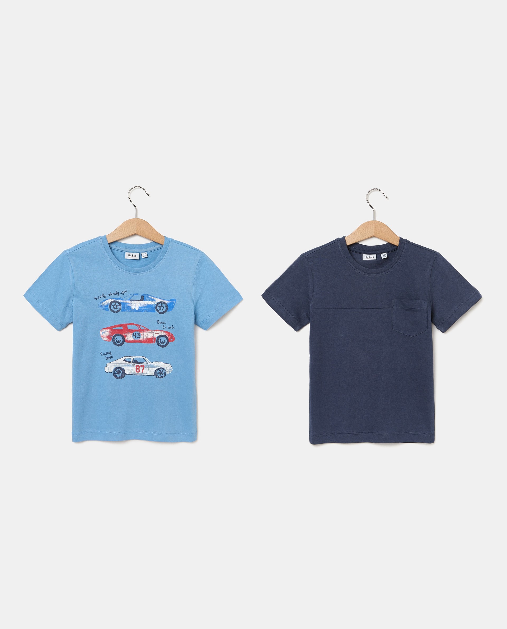 BLUKIDS MAJICA KRATAK RUKAV BI-PACK T-SHIRT