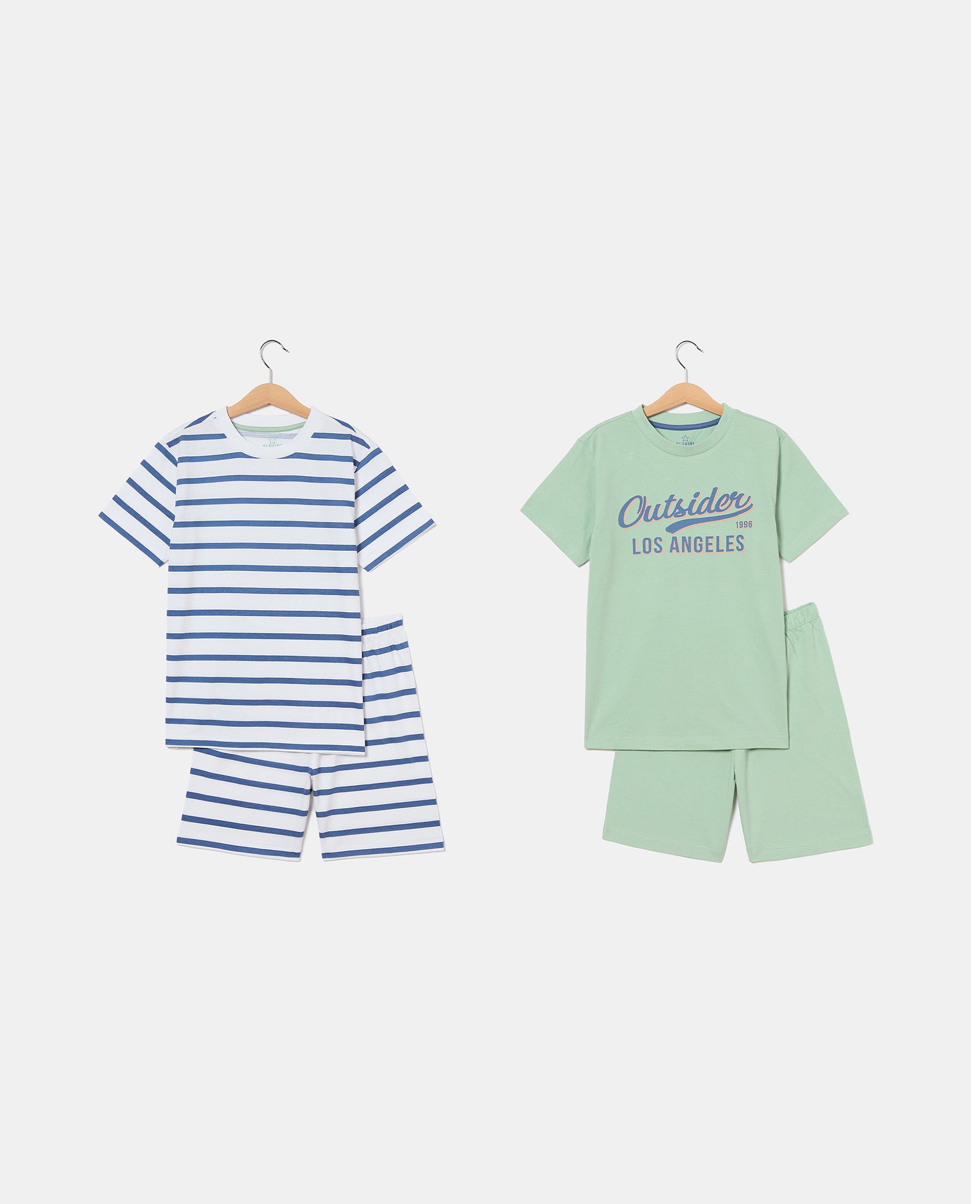 BLUKIDS PIDZAMA PK 2 SHORT PYJAMA 9/14
