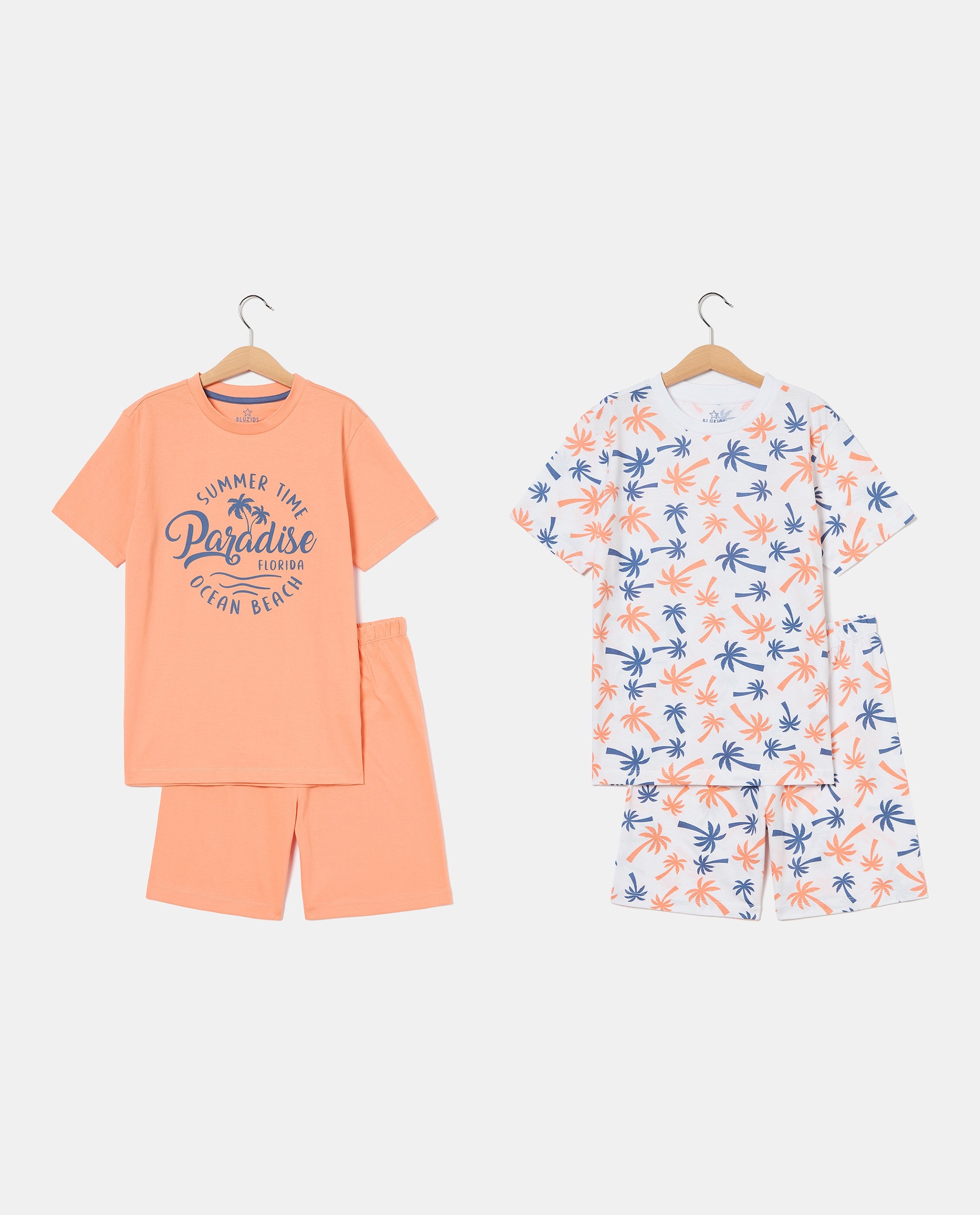 BLUKIDS PIDZAMA PK 2 SHORT PYJAMA 9/14 