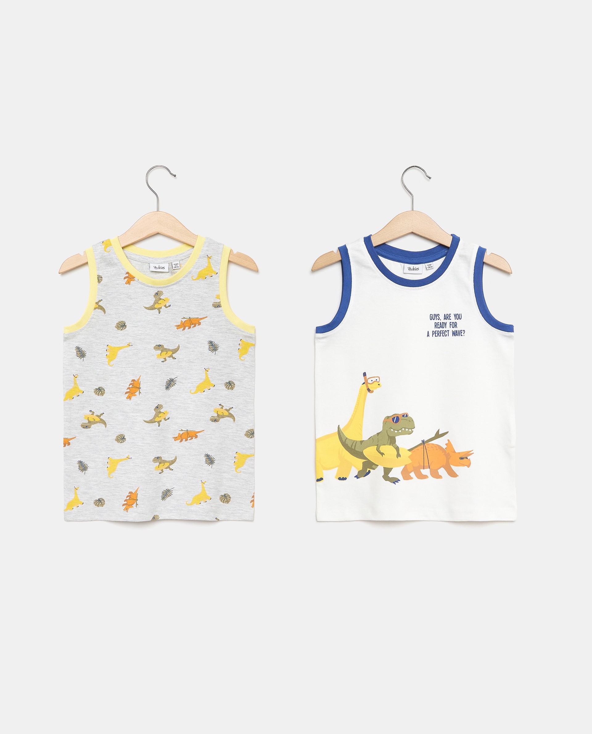 BLUKIDS MAJICA BEZ RUKAVA BI-PACK TANK 