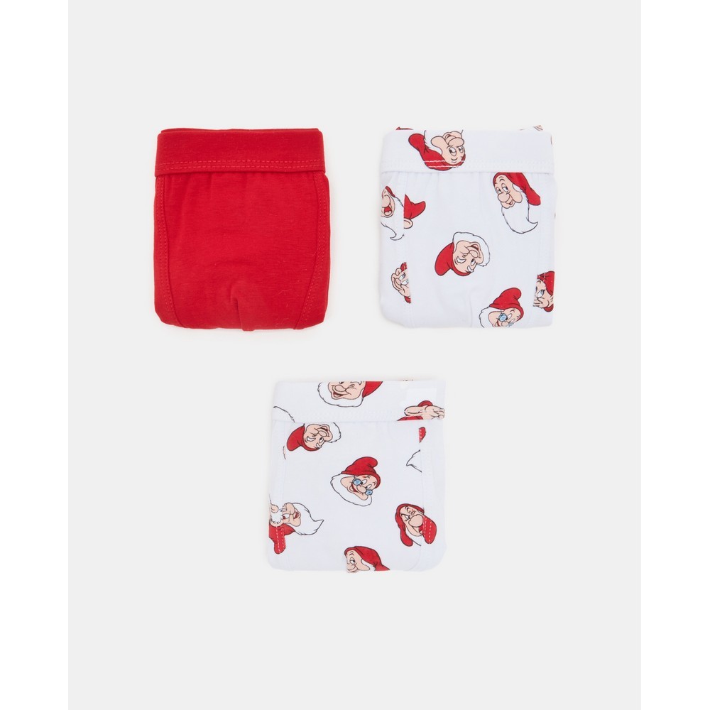 BLUKIDS GACICE BOXER WHITE/RED 