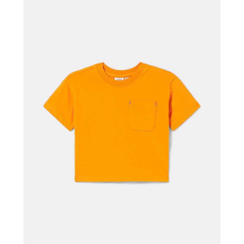 BLUKIDS MAJICA KRATAK RUKAV PERSIMMON ORANGE