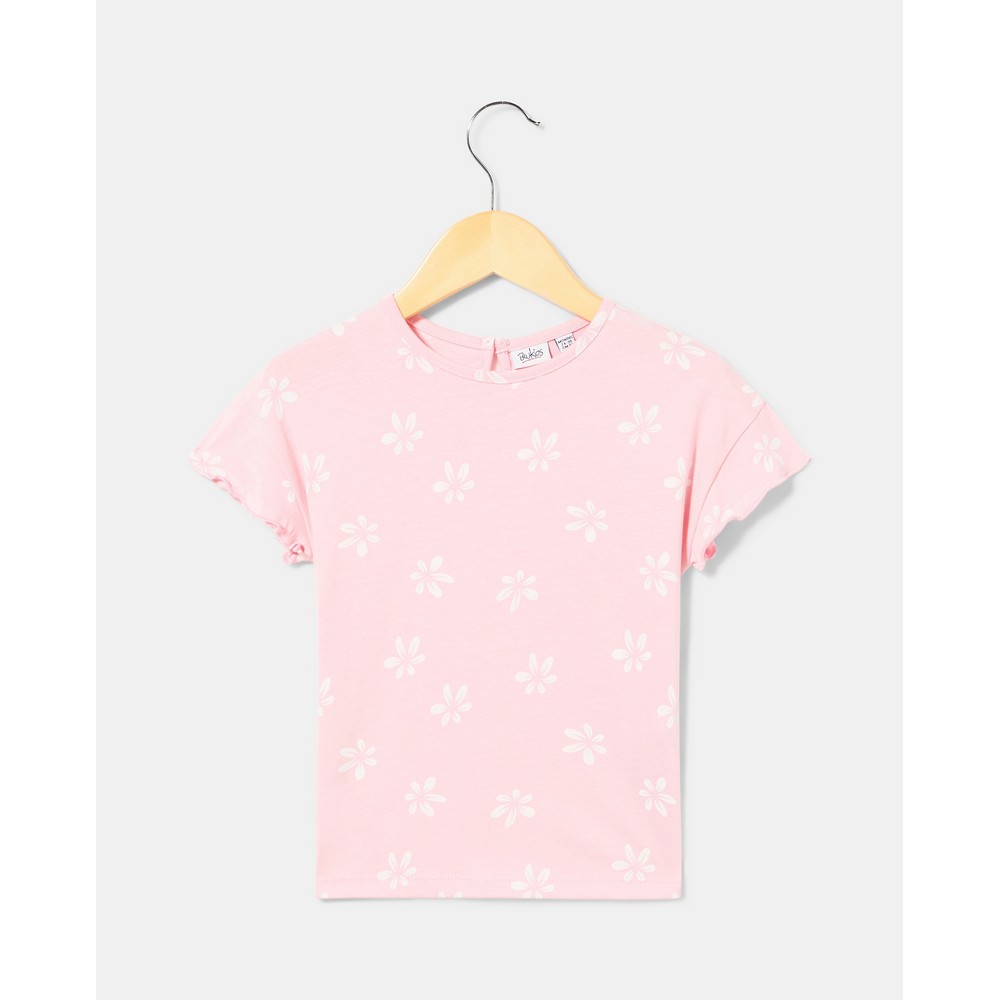 BLUKIDS MAJICA KRATAK RUKAV CANDY PINK