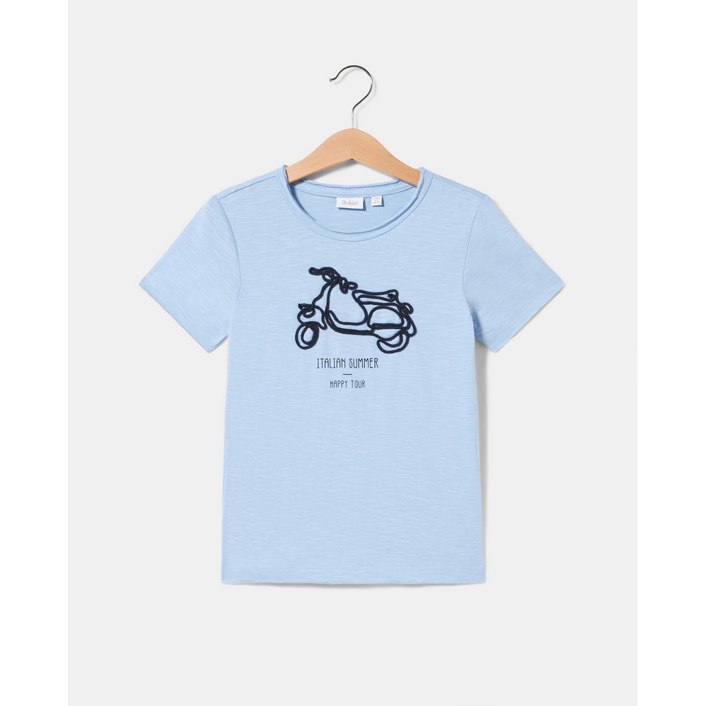 BLUKIDS MAJICA KRATAK RUKAV CERULEAN