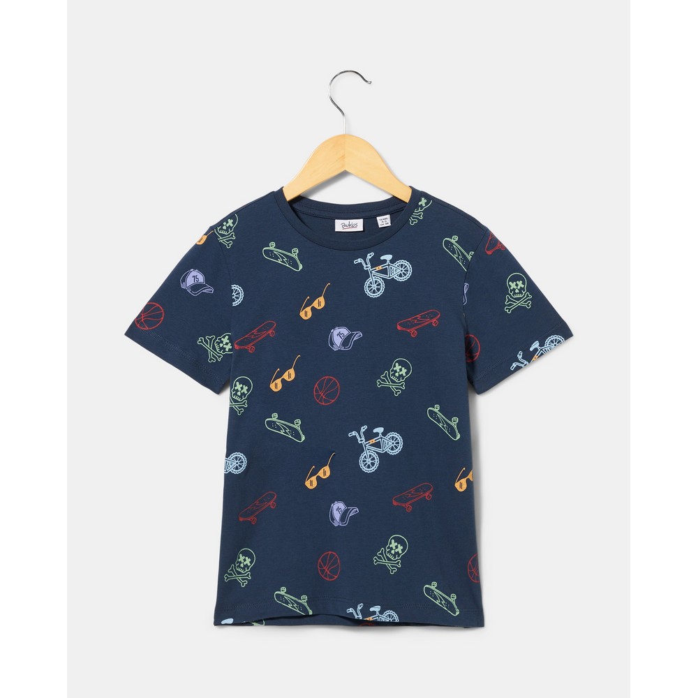BLUKIDS MAJICA KRATAK RUKAV MOOD INDIGO