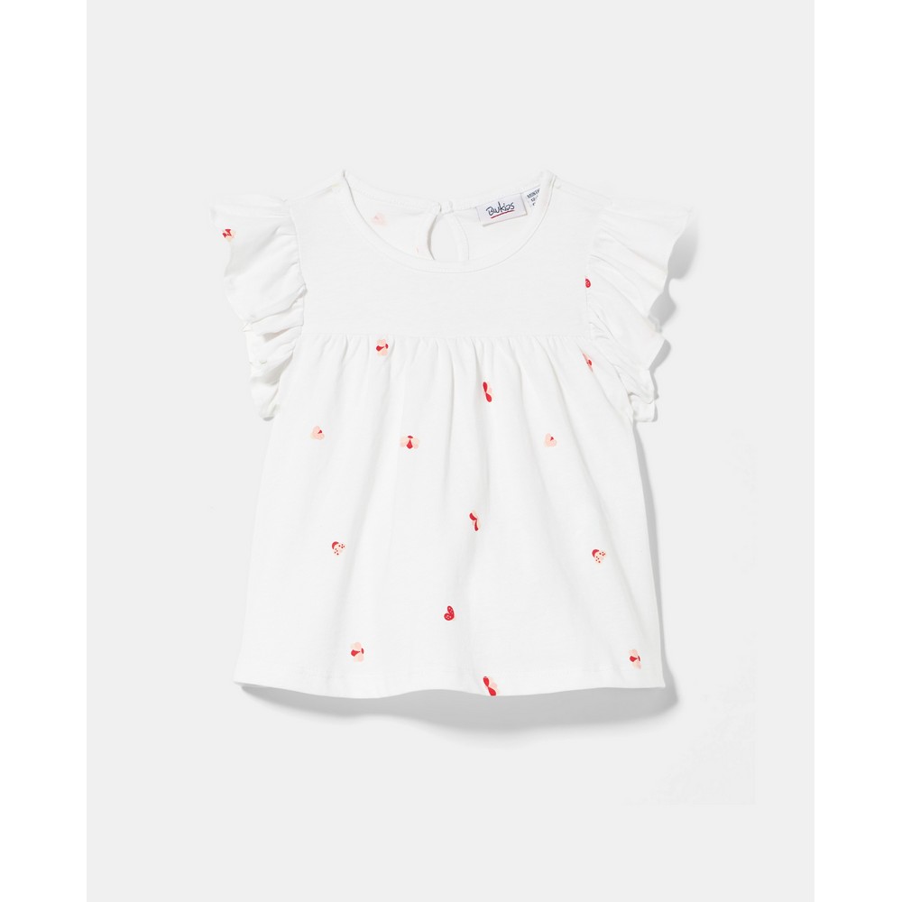 BLUKIDS MAJICA KRATAK RUKAV BRIGHT WHITE