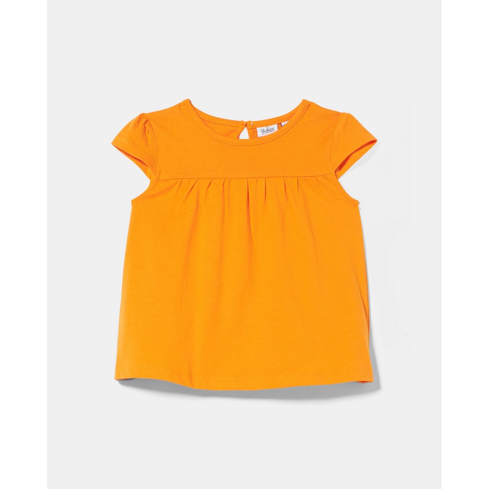 BLUKIDS MAJICA DUG RUKAV BRIGHT MARIGOLD