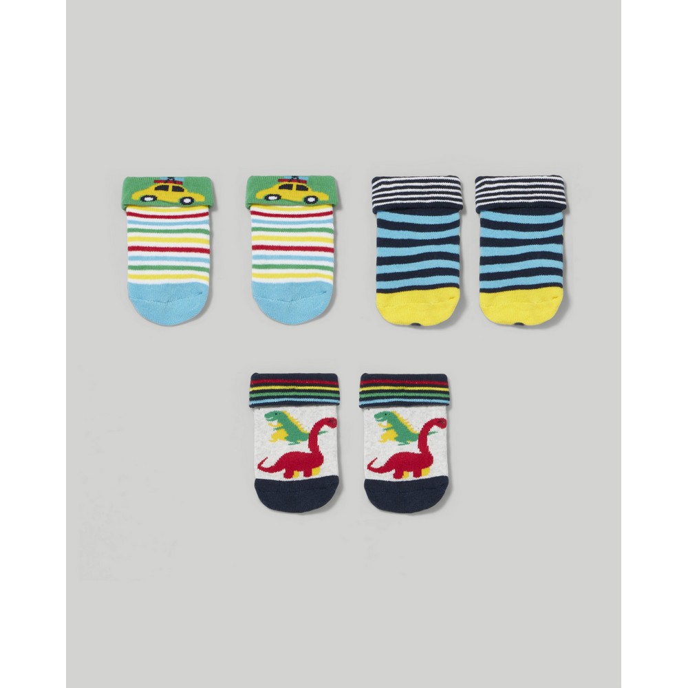 BLUKIDS CARAPE OFF-WHITE/LT BLUE3 KOM 