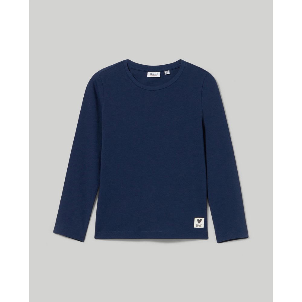 BLUKIDS MAJICA DUG RUKAV TWILIGHT BLUE