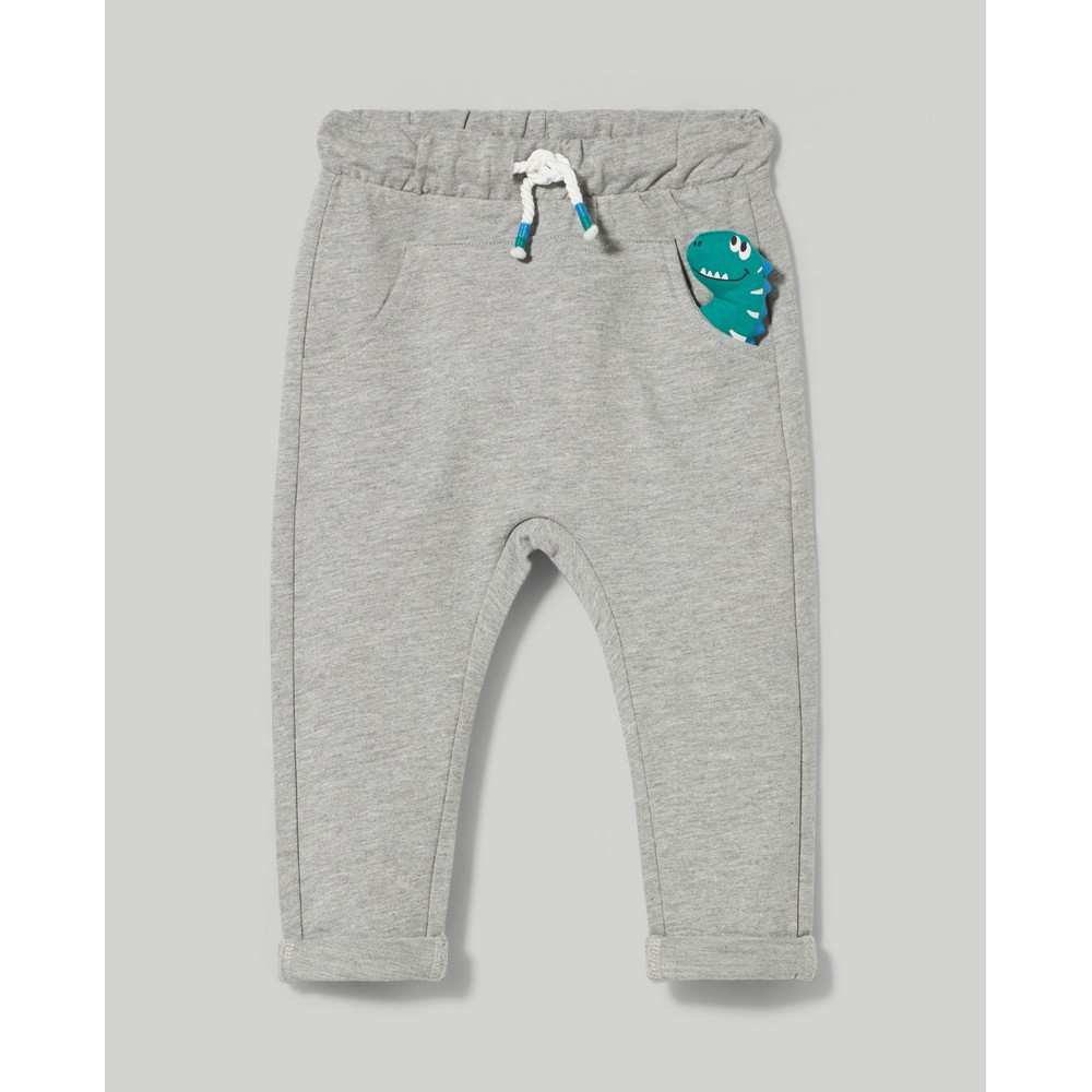 BLUKIDS DONJI DEO MEDIUM GREY MELANGE 