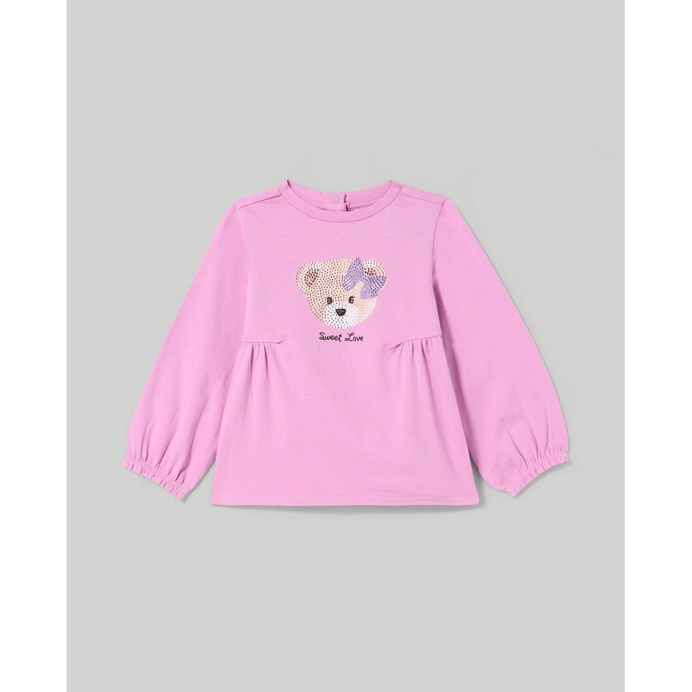 BLUKIDS MAJICA DUG RUKAV ORCHID