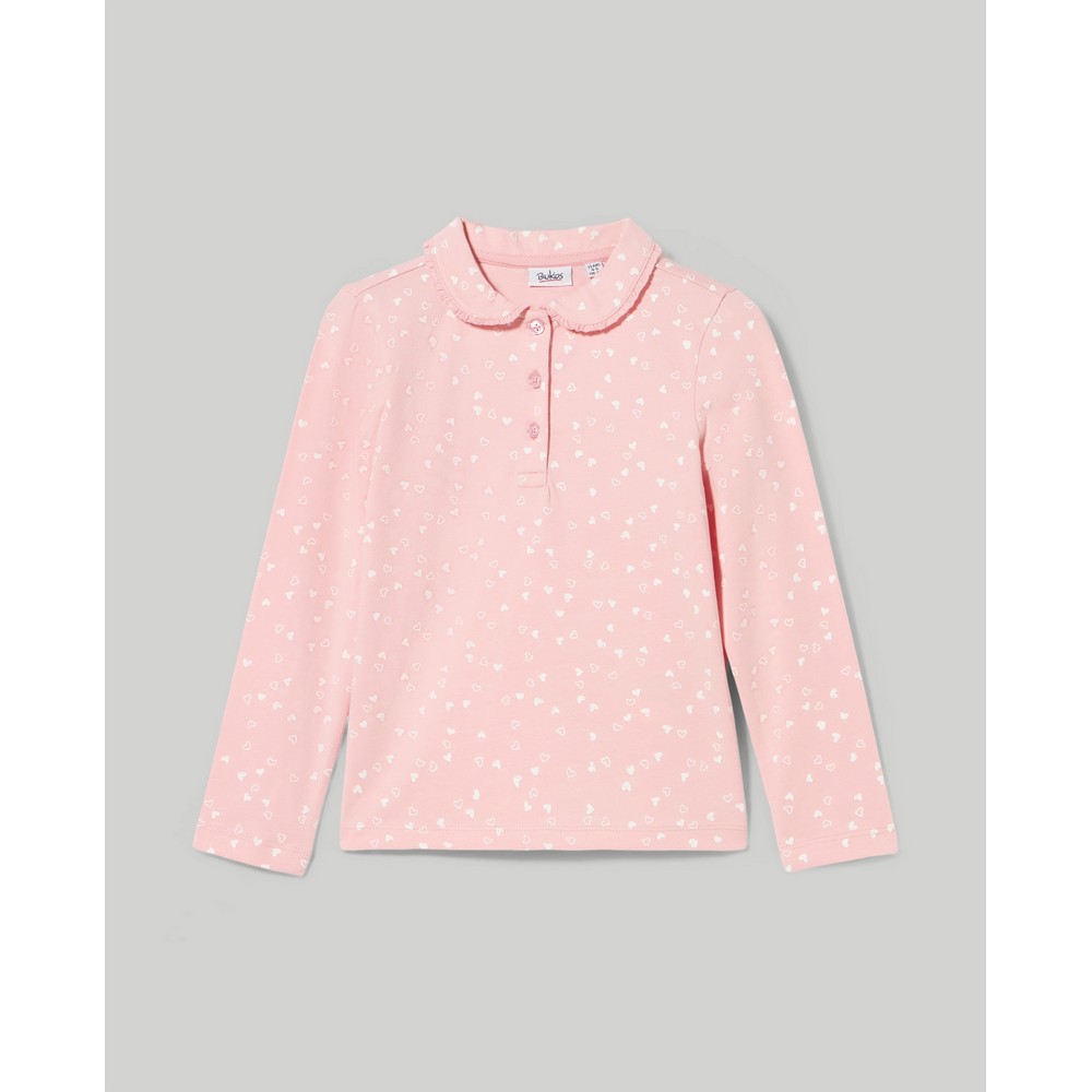 BLUKIDS MAJICA POLO DUG RUKAV PEARL