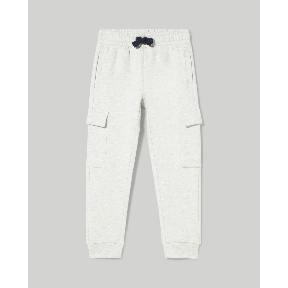 BLUKIDS DONJI DEO LIGHT GREY MELANGE