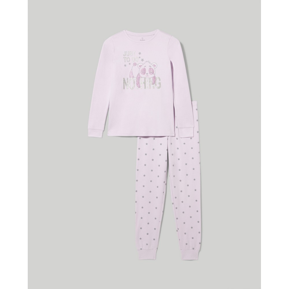 BLUKIDS PIDZAMA LAVENDER FOG
