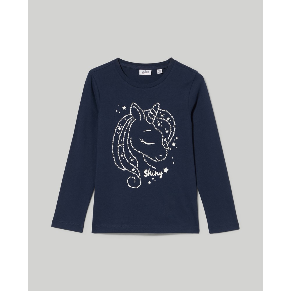 BLUKIDS MAJICA DUG RUKAV MOOD INDIGO