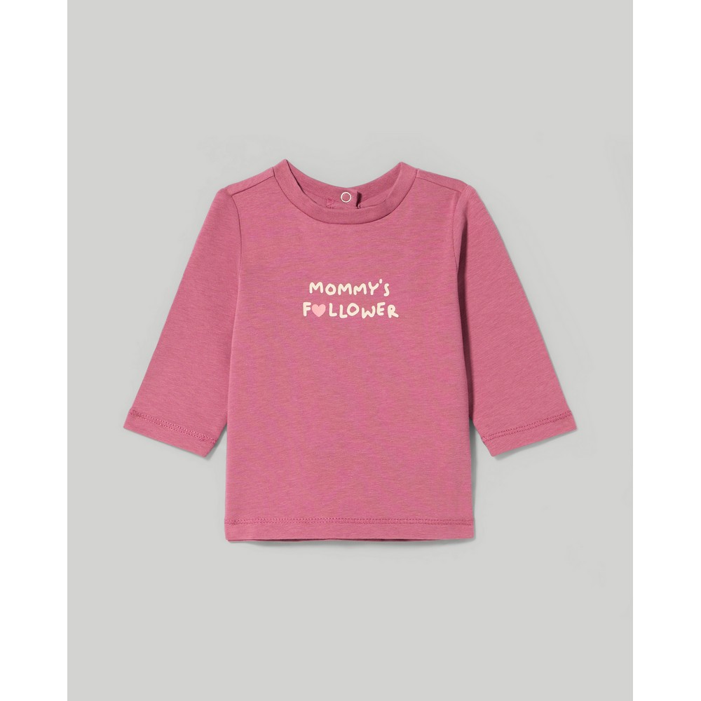 BLUKIDS MAJICA DUG RUKAV HEATHER ROSE