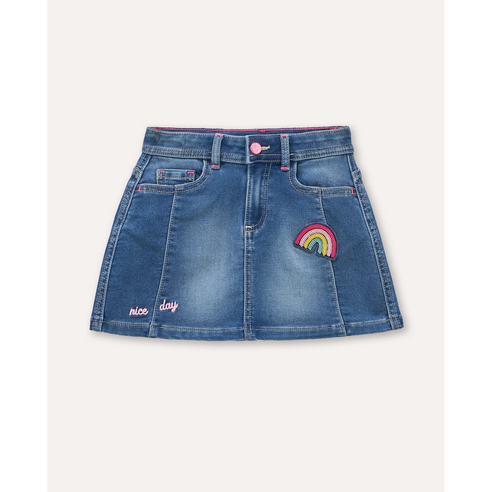 BLUKIDS SUKNJA MEDIUM BLUE