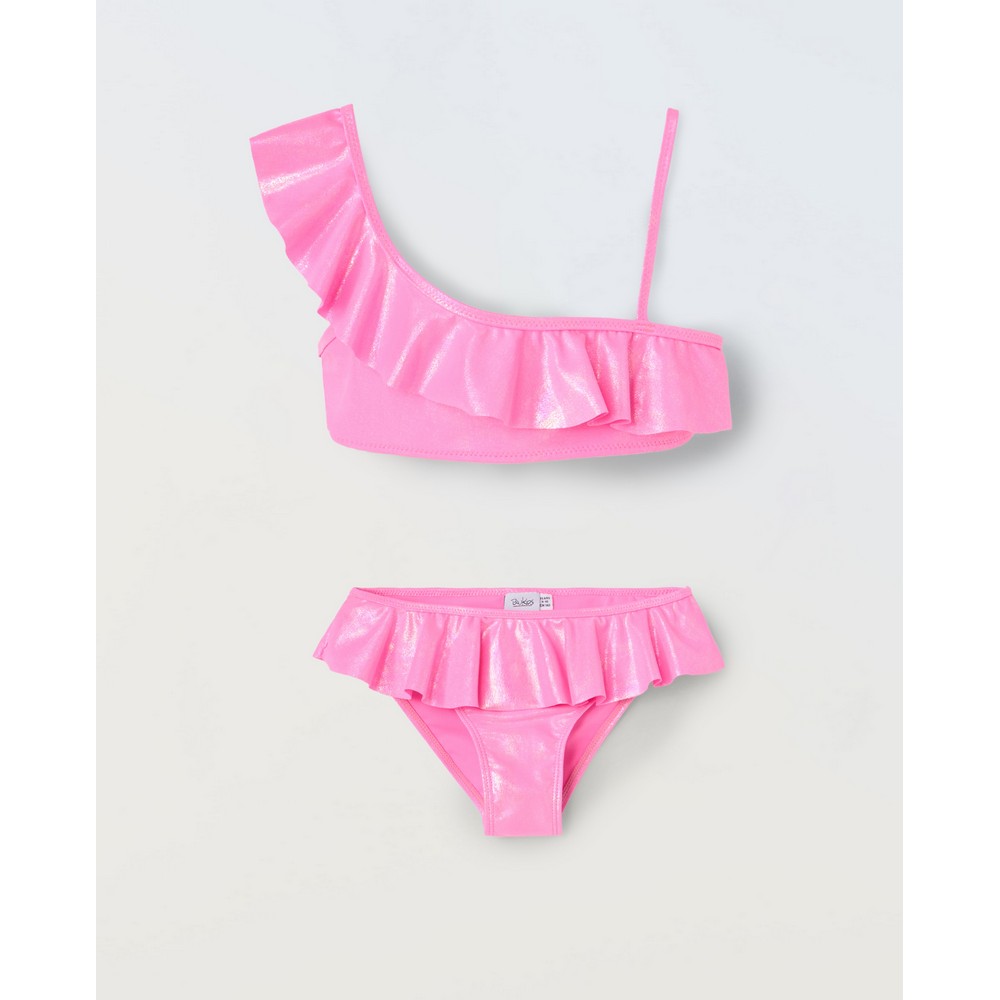 BLUKIDS KUPACI KOSTIM DVODELNI PINK