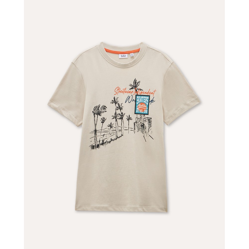 BLUKIDS MAJICA KRATAK RUKAV OFF WHITE