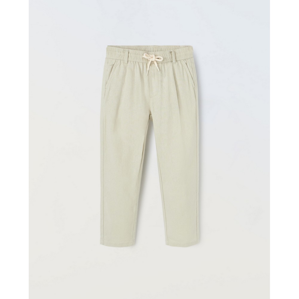 BLUKIDS PANTALONE LIGHT BROWN 