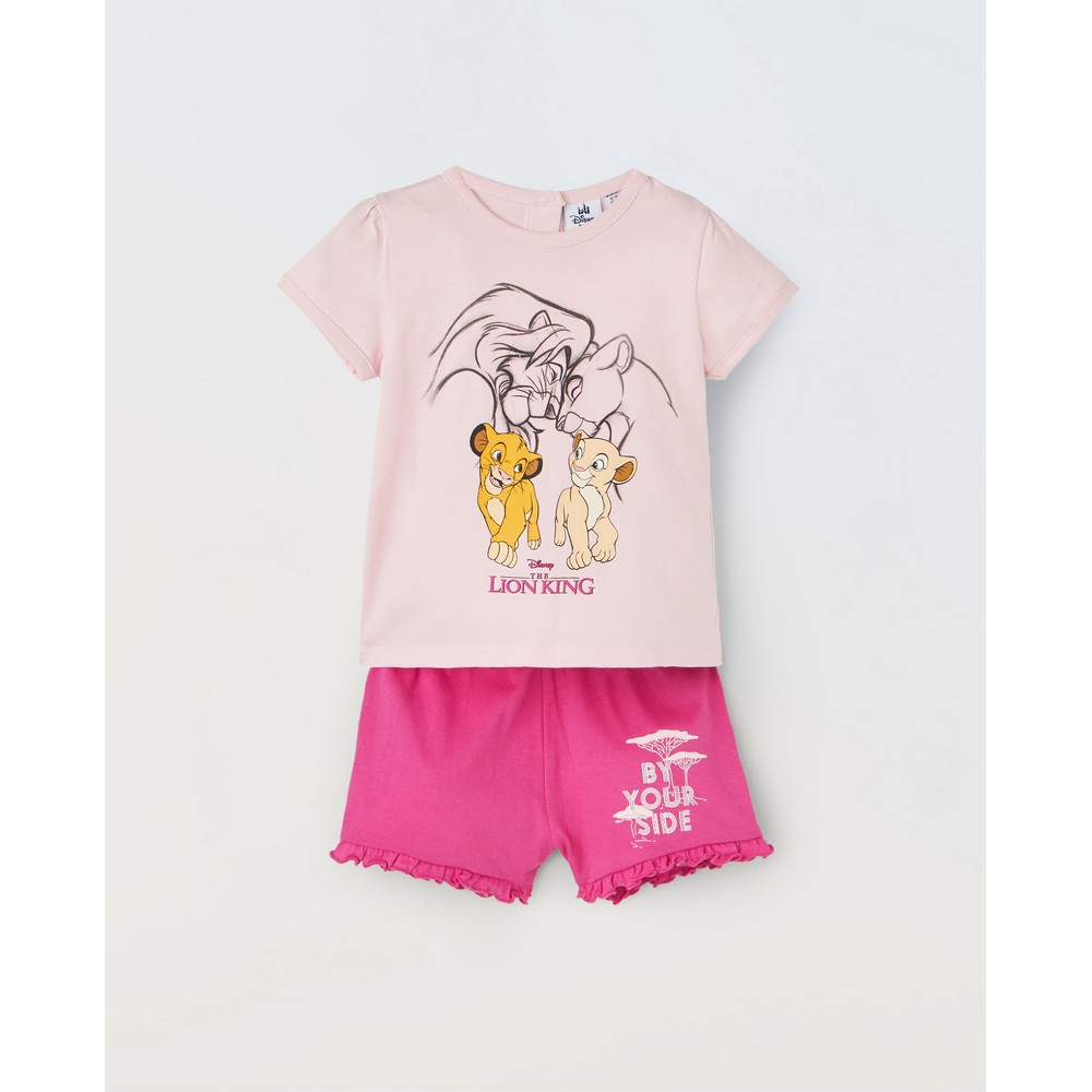 BLUKIDS PIDZAMA PINK/VIOLET