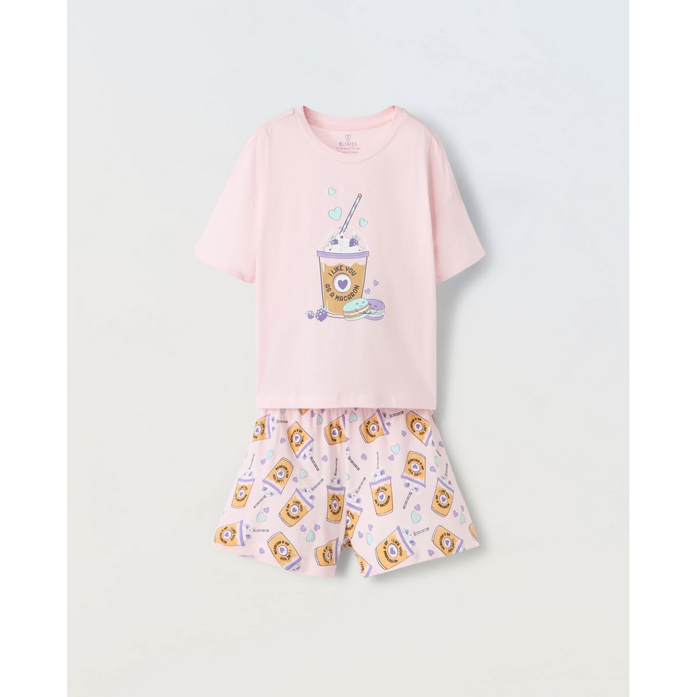 BLUKIDS PIDZAMA SHRINKING VIOLET