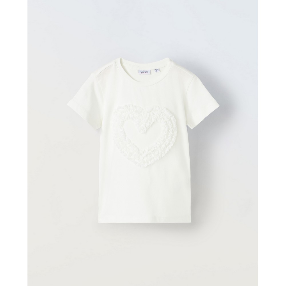 BLUKIDS MAJICA KRATAK RUKAV OFF WHITE