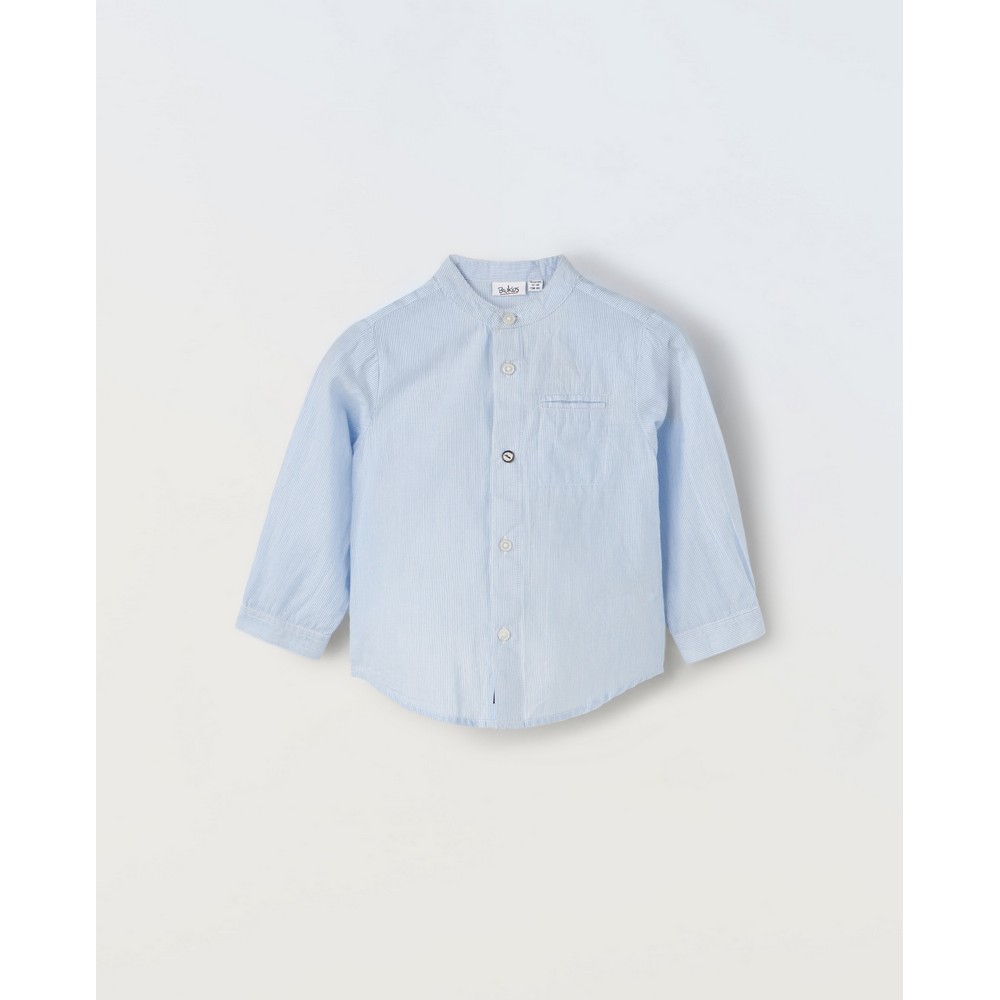 BLUKIDS KOSULJA LT BLUE-STRIPED OFF-WHITE