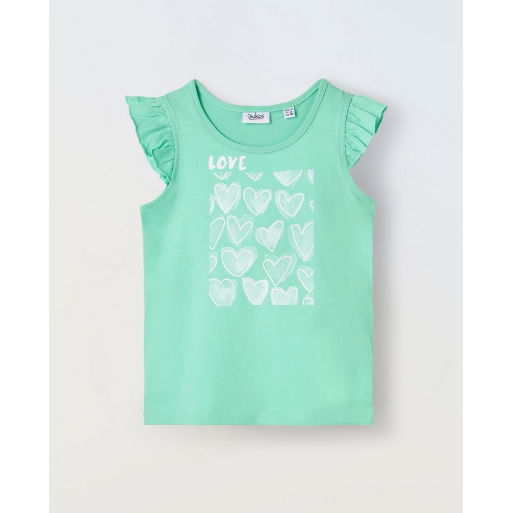 BLUKIDS MAJICA KRATAK RUKAV GREEN
