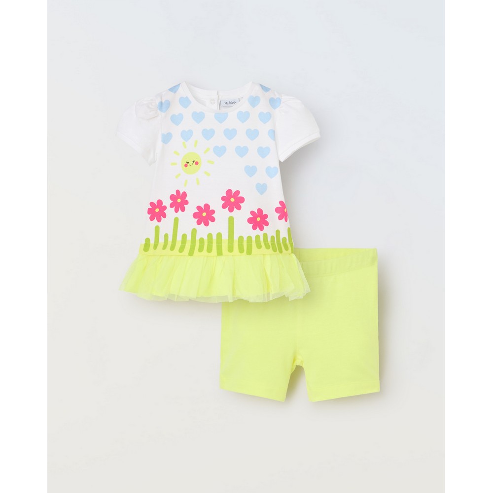 BLUKIDS TRENERKA KOMPLET OPTICAL WHITE 