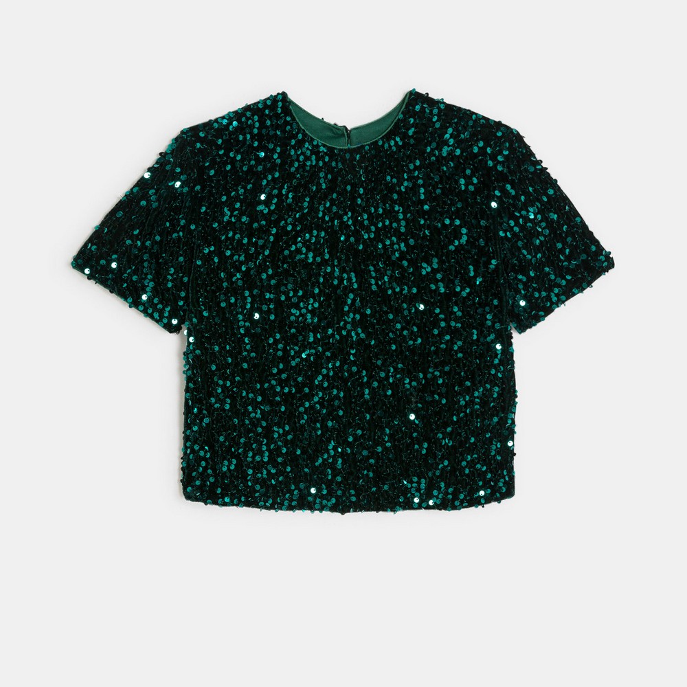 OKAIDI BLUZA ZEQUINS 