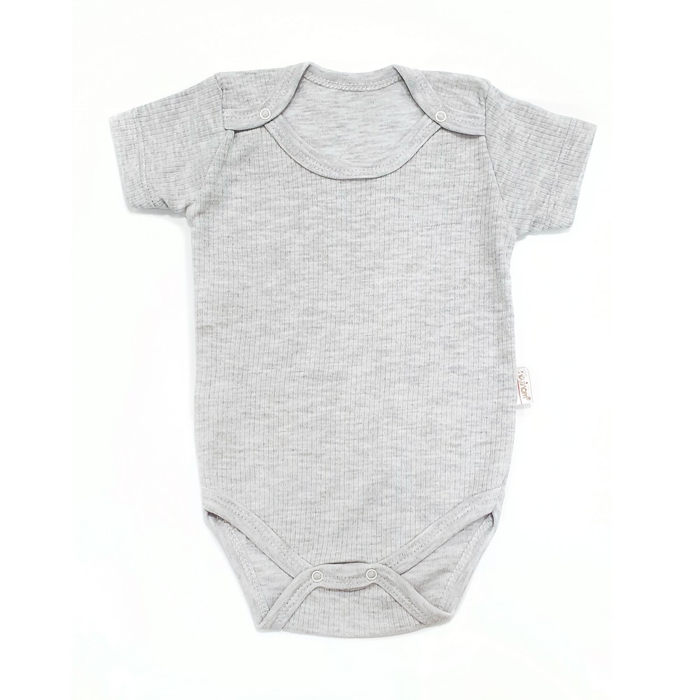 KIDZZ NAYINOM BODI KRATAK RUKAV GREY