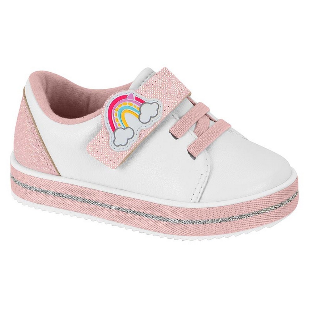 MOLEKINHA SANDALE 78968-WHITE 99/PINK 942
