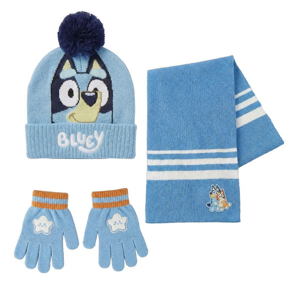 CERDA SET KAPA SAL I RUKAVICE BLUEY 