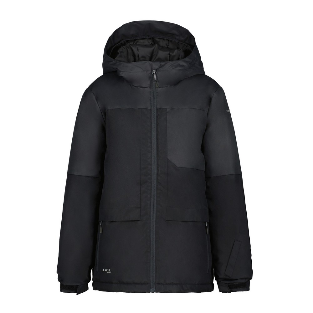ICEPEAK LEITH JR JACKET CHILDREN BLACK