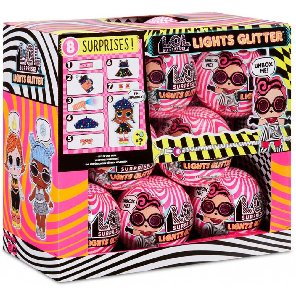 LOL LIGHTS GLITTER  ASST 